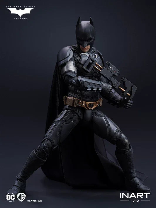 INART The Dark Knight Rises: Batman 1/12 Scale Figure [Deluxe Ver.] - Kidultverse