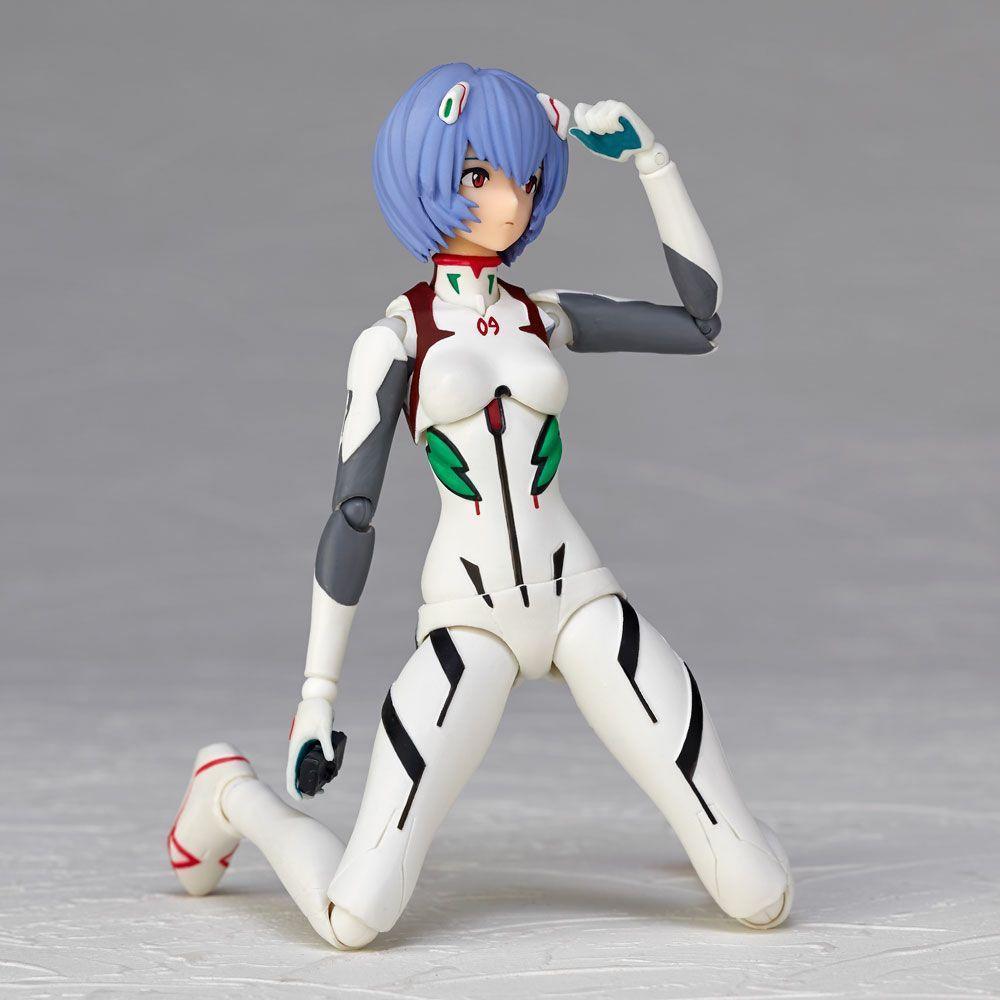 Kaiyodo Evangelion Evolution (EV-022EX) - Ayanami Rei Revoltech (3rd Village White Ver.) - Kidultverse