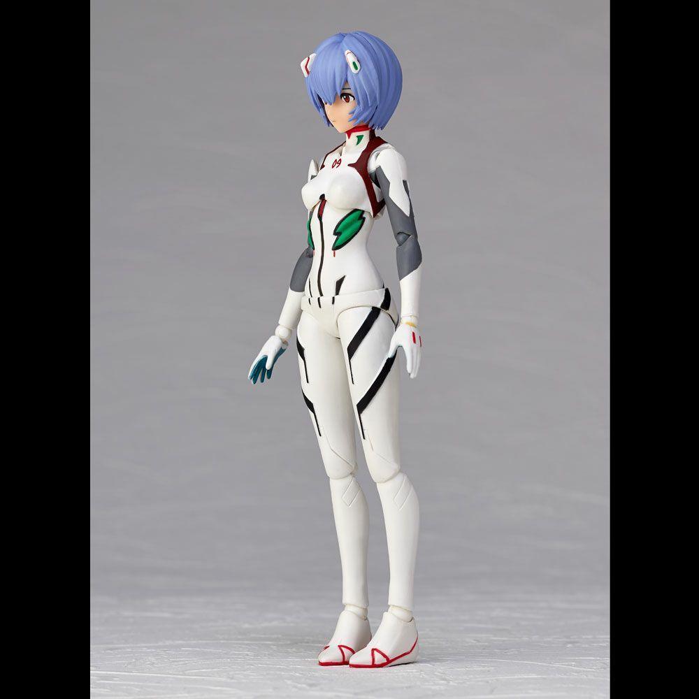 Kaiyodo Evangelion Evolution (EV-022EX) - Ayanami Rei Revoltech (3rd Village White Ver.) - Kidultverse