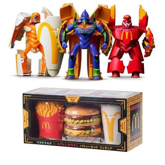 McDonald's McDonald's x Evangelion Collaboration Miraculous Transformation Figure - Kidultverse