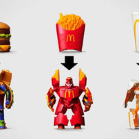 McDonald's McDonald's x Evangelion Collaboration Miraculous Transformation Figure - Kidultverse