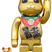 Medicom Toy BE@RBRICK Japan Pavilion Manekineko 100% & 400% (EXPO2025 Exclusive) - Kidultverse