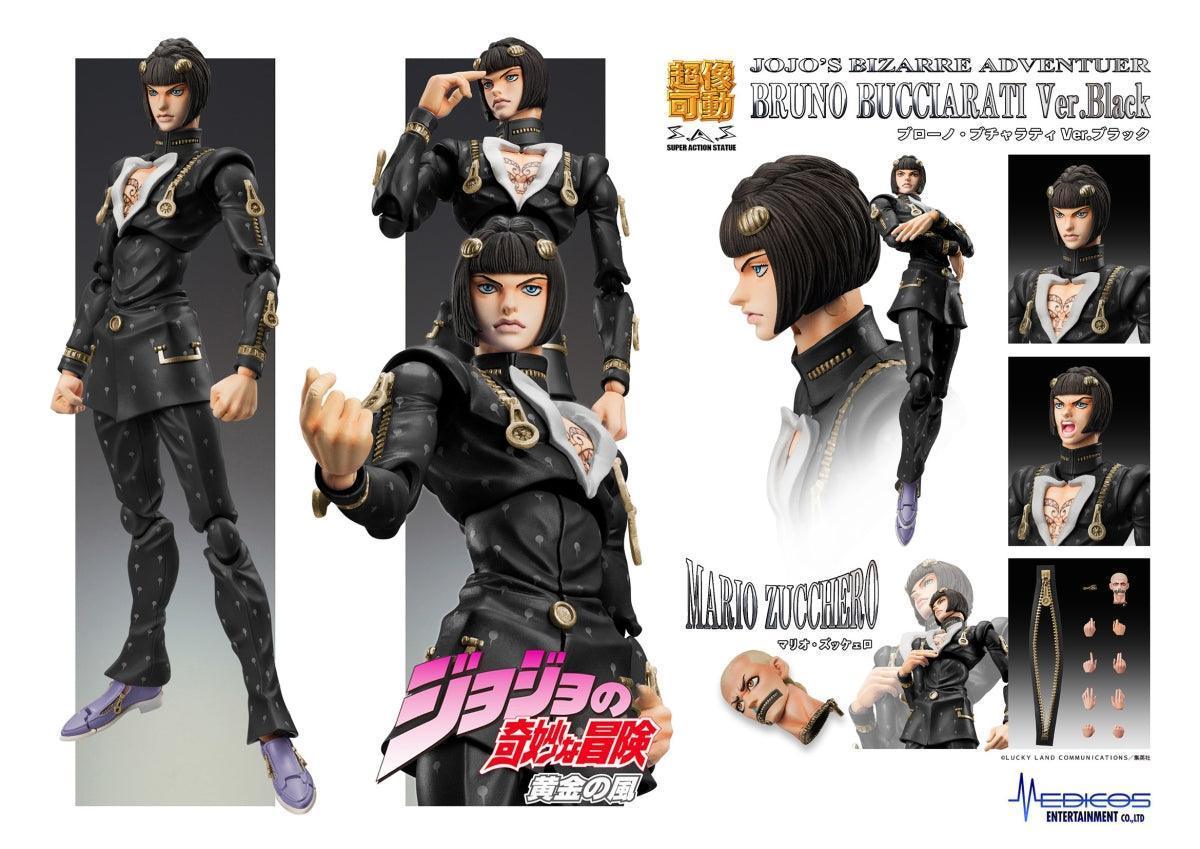 Medicos Bruno Bucciarati Ver.Black - Medicos Super Action Statue (JoJo's Bizarre Adventure Part 5) - Kidultverse