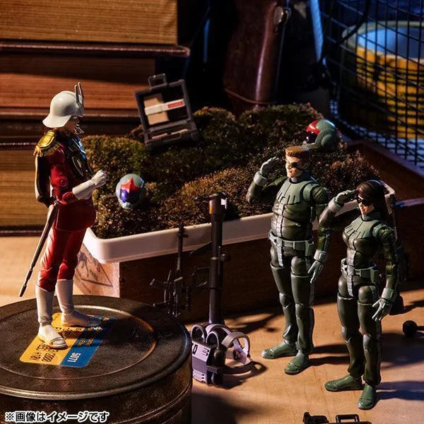 Mega House G.M.G. Gundam Military Generation 06 Zeon Soldier Char Aznable - Kidultverse