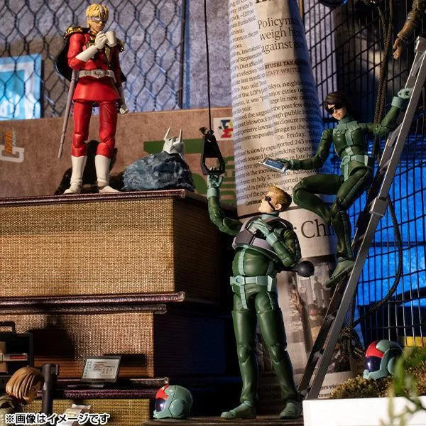 Mega House G.M.G. Gundam Military Generation 06 Zeon Soldier Char Aznable - Kidultverse