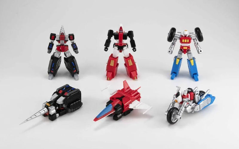 Mega House Machine Build Series Action Figure Blue Jet (Machine Robo: Revenge of Cronos) - Kidultverse