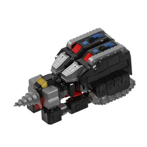 Mega House Machine Build Series Action Figure Rod Drill (Machine Robo: Revenge of Cronos) - Kidultverse