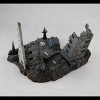 Mega House Realistic Model Series Gundam Structure GS02 Gundam 0079 Ruins of New York City [Design for HG 1/144] - Kidultverse