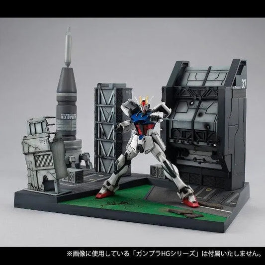 Mega House Realistic Model Series Gundam Structure GS06 Gundam Seed Heliopolis Battle Stage [Design for HG 1/144] - Kidultverse