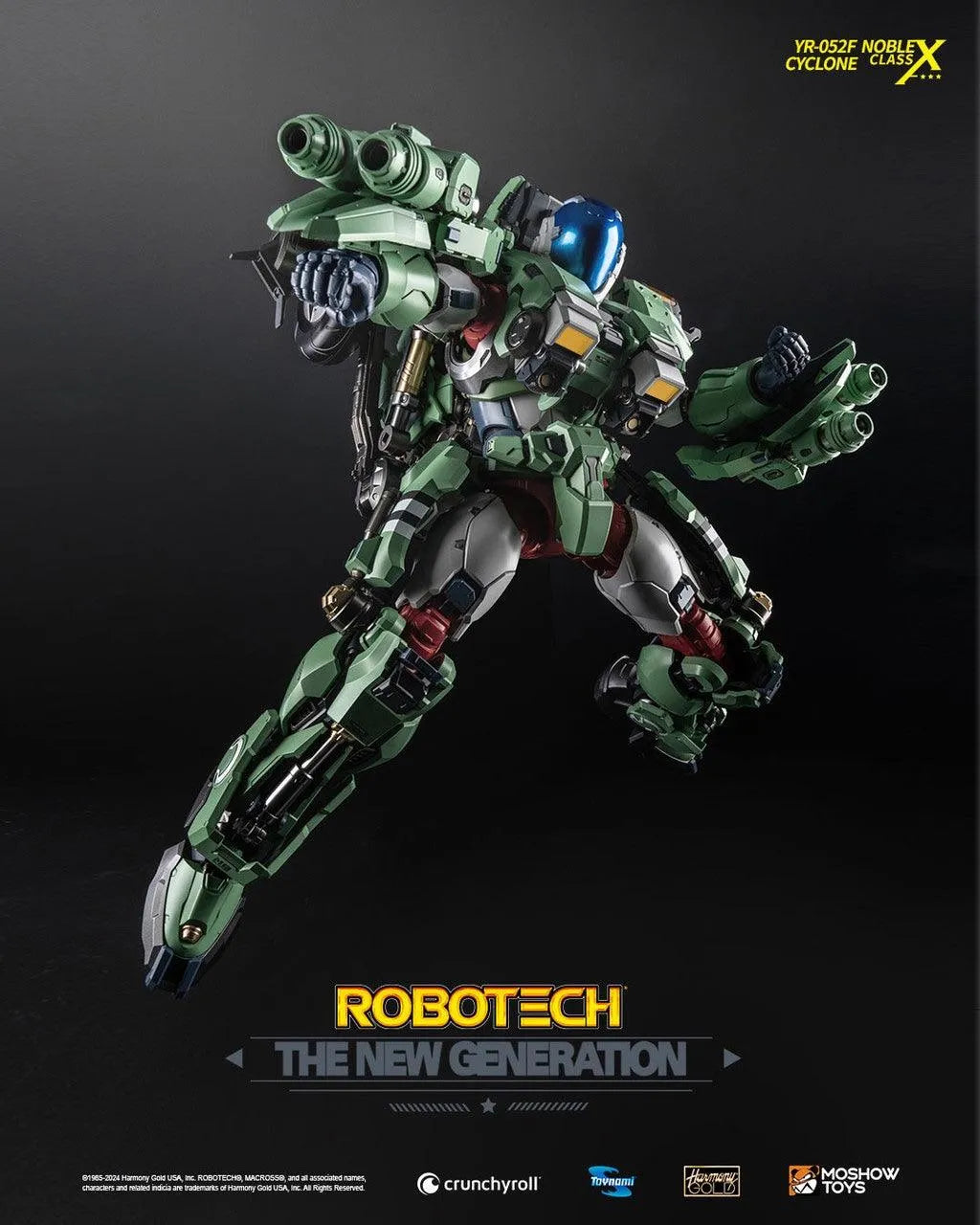 Robotech The New Generation YR-052F Transformable Cyclone – Kidultverse®