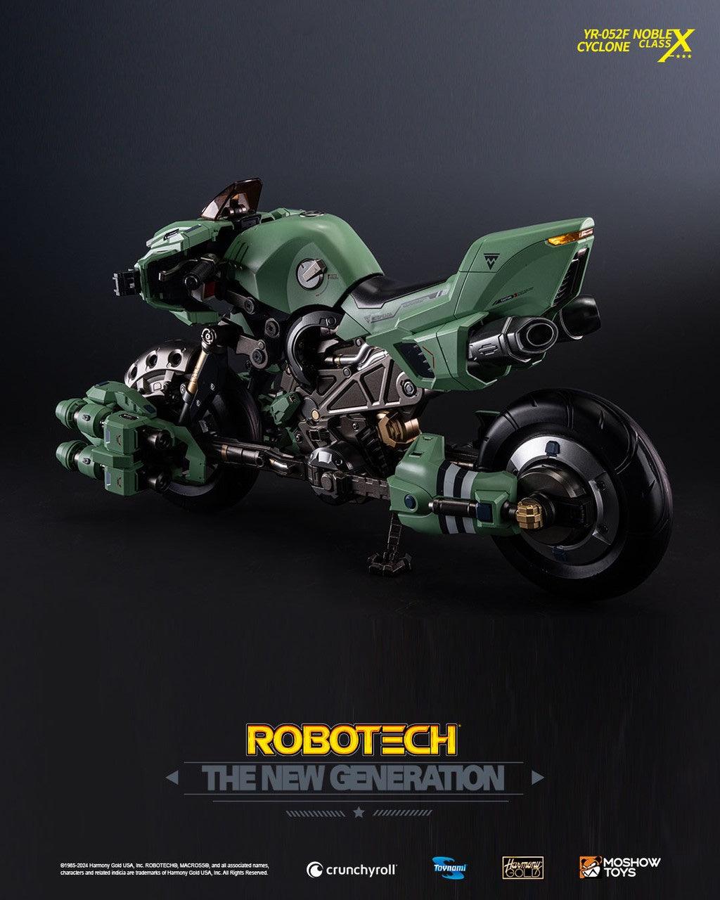 Moshow Toys Robotech The New Generation YR-052F Transformable Cyclone - Kidultverse