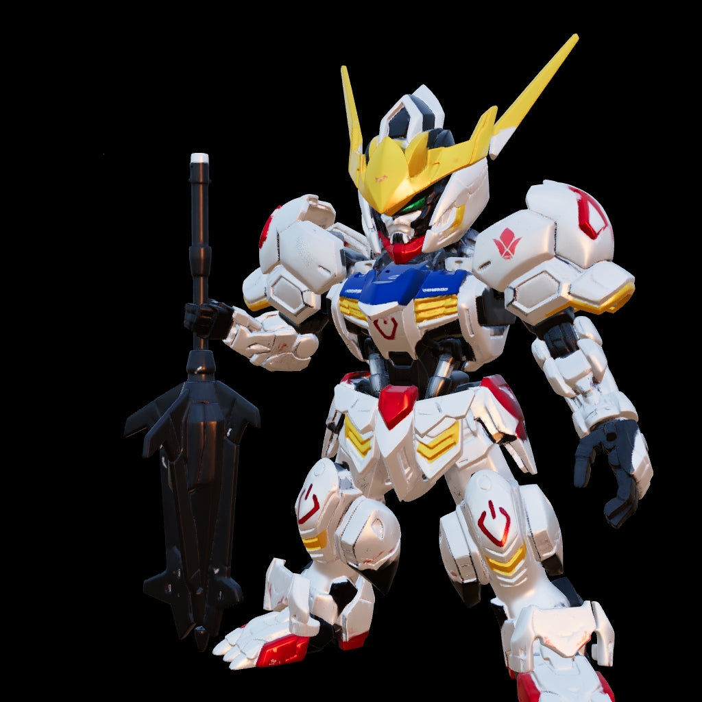 ロボット MGSD GUNDAM BARBATOS ASW-G-08 Gundam MGSD Iron Blooded Orphans ASW-G-08 Gundam Barbatos Model Kit