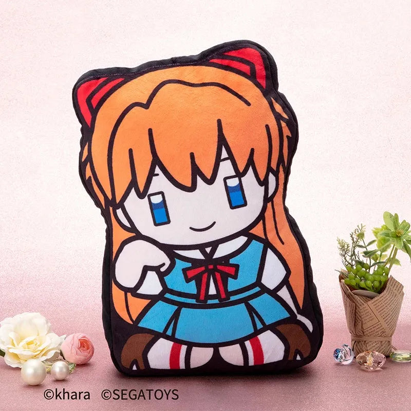 Sega Goods Evangelion: 2D Plush Figure: Asuka Langley Soryu - Kidultverse