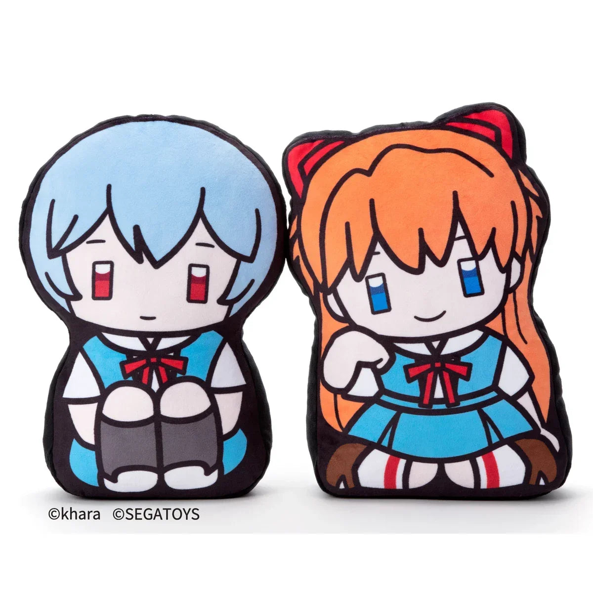 Sega Goods Evangelion: 2D Plush Figure: Rei Ayanami - Kidultverse