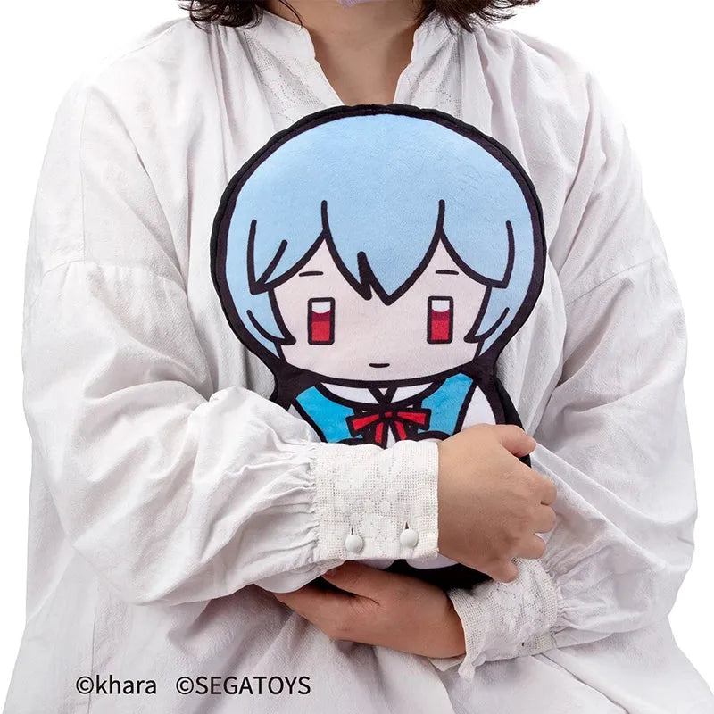 Sega Goods Evangelion: 2D Plush Figure: Rei Ayanami - Kidultverse