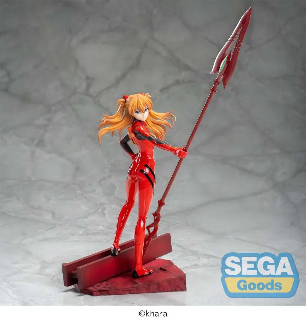 Sega Goods Evangelion: 3.0+1.0: Luminasta Figure: Asuka Shikinami Langley Spear Cassius - Kidultverse