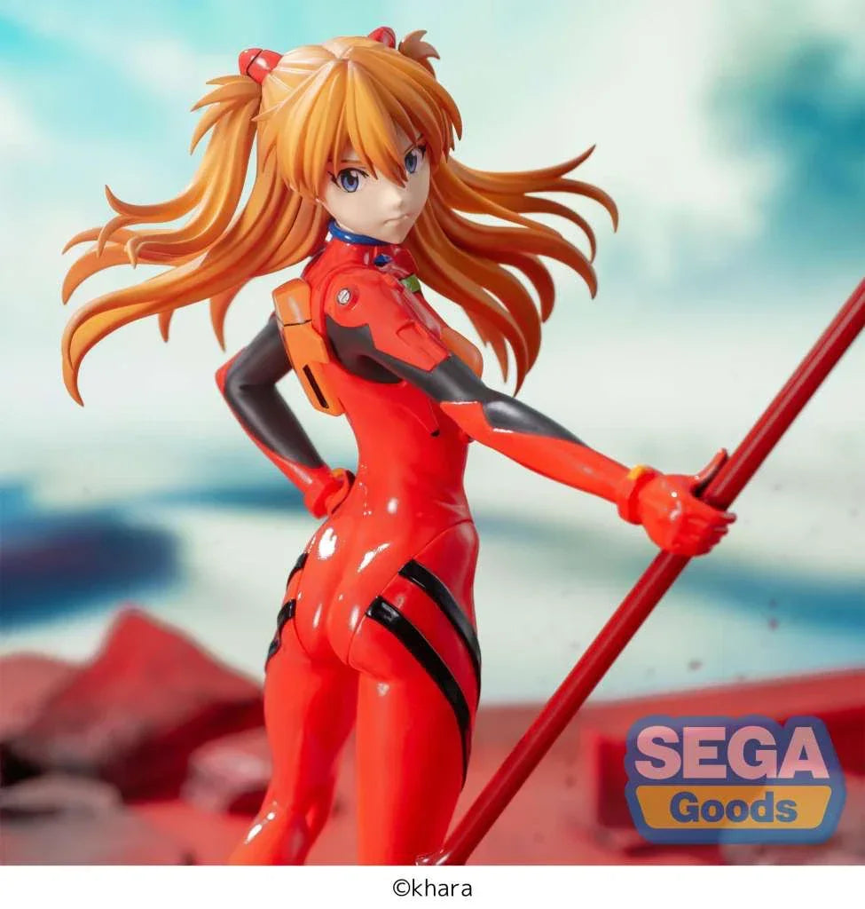 Sega Goods Evangelion: 3.0+1.0: Luminasta Figure: Asuka Shikinami Langley Spear Cassius - Kidultverse