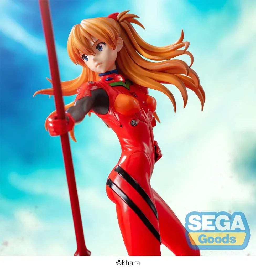 Sega Goods Evangelion: 3.0+1.0: Luminasta Figure: Asuka Shikinami Langley Spear Cassius - Kidultverse