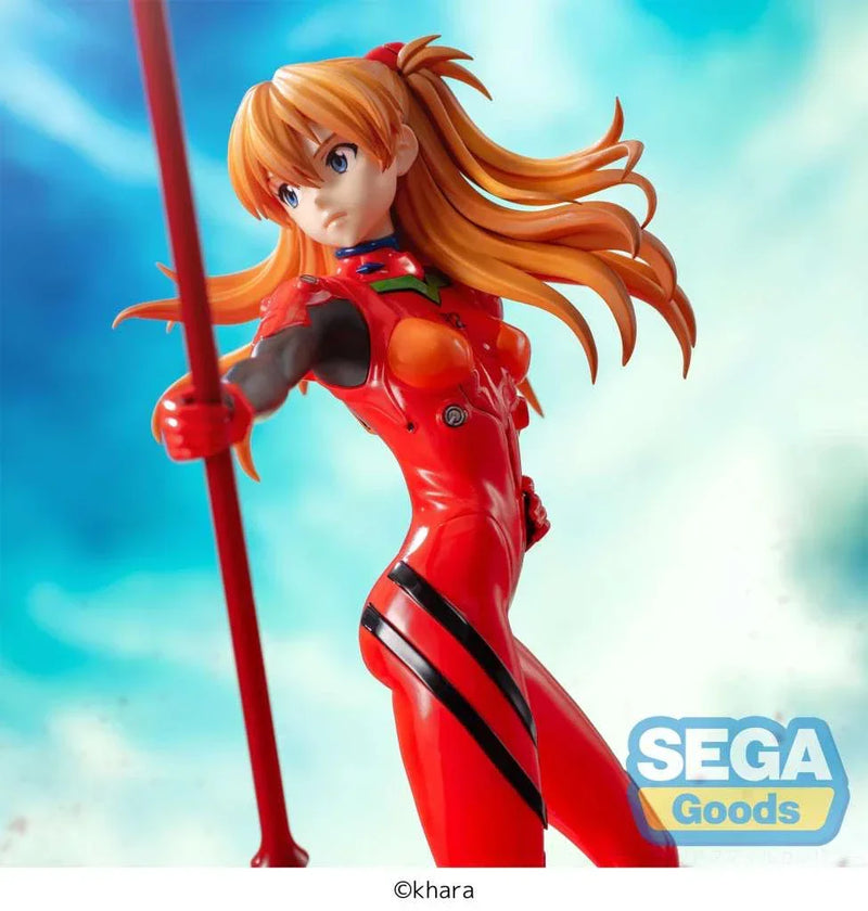 Sega Goods Evangelion: 3.0+1.0: Luminasta Figure: Asuka Shikinami Langley Spear Cassius - Kidultverse