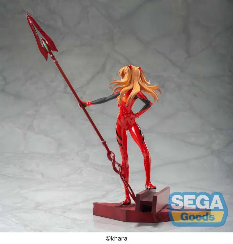 Sega Goods Evangelion: 3.0+1.0: Luminasta Figure: Asuka Shikinami Langley Spear Cassius - Kidultverse