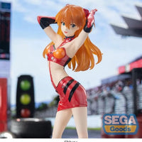 Sega Goods Evangelion: Luminasta Figure: Racing Asuka Shikinami Langley Pit Walk - Kidultverse