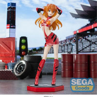 Sega Goods Evangelion: Luminasta Figure: Racing Asuka Shikinami Langley Pit Walk - Kidultverse