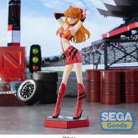 Sega Goods Evangelion: Luminasta Figure: Racing Asuka Shikinami Langley Pit Walk - Kidultverse