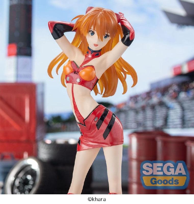Sega Goods Evangelion: Luminasta Figure: Racing Asuka Shikinami Langley Pit Walk - Kidultverse