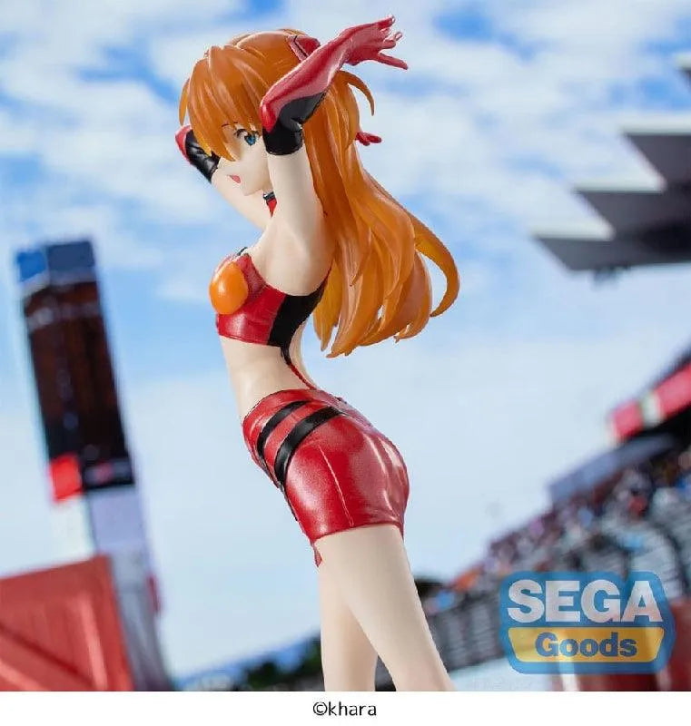 Sega Goods Evangelion: Luminasta Figure: Racing Asuka Shikinami Langley Pit Walk - Kidultverse