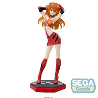 Sega Goods Evangelion: Luminasta Figure: Racing Asuka Shikinami Langley Pit Walk - Kidultverse