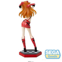 Sega Goods Evangelion: Luminasta Figure: Racing Asuka Shikinami Langley Pit Walk - Kidultverse