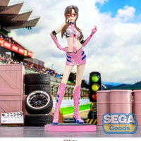 Sega Goods Evangelion: Luminasta Figure: Racing Mari Makinami Illustrious Pit Walk - Kidultverse