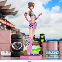 Sega Goods Evangelion: Luminasta Figure: Racing Mari Makinami Illustrious Pit Walk - Kidultverse