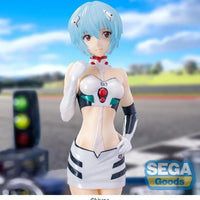 Sega Goods Evangelion: Luminasta Figure: Racing Rei Ayanami Pit Walk - Kidultverse