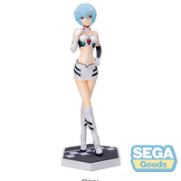 Sega Goods Evangelion: Luminasta Figure: Racing Rei Ayanami Pit Walk - Kidultverse