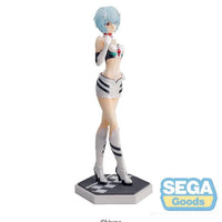 Sega Goods Evangelion: Luminasta Figure: Racing Rei Ayanami Pit Walk - Kidultverse