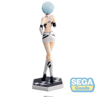 Sega Goods Evangelion: Luminasta Figure: Racing Rei Ayanami Pit Walk - Kidultverse