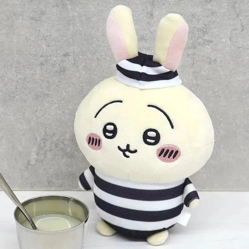 Sun Arrow Chiikawa: Potetama Plush: Usagi (Prisoner) - Kidultverse