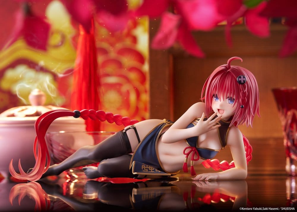 To Love Ru Darkness: Desktop Cute: Mea Kurosaki [Chinese Dress Ver.]