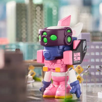 Evangelion X WASA EVA206 Blind Box Figure – pink mecha figure with shoulder cannon