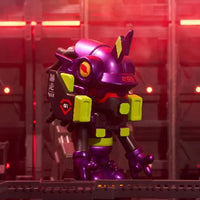 Evangelion X WASA EVA206 Blind Box Figure – purple figure on dark stage base