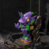 Evangelion X WASA EVA206 Blind Box Figure – three-quarter view on display base
